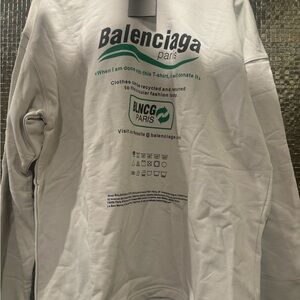 Balenciaga S/S21 Recycle hoodie